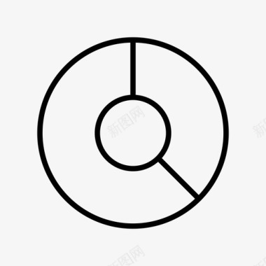 甜甜圈甜甜圈图表圆圈信息图标图标