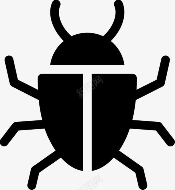 捉害虫虫子甲虫昆虫图标图标