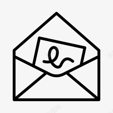 邮件标志电子邮件签名图标图标