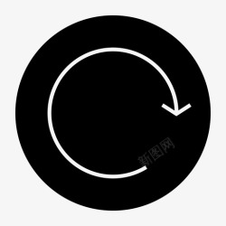重复网站刷新转发循环图标高清图片