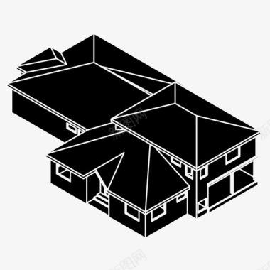 阿拉伯建筑物住宅建筑物图标图标