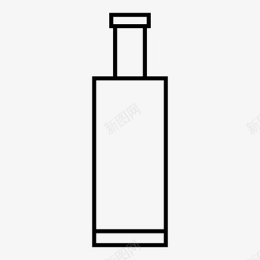 酒具酒瓶葡萄酒图标图标