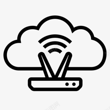 云wifi互联网服务互联网服务提供商图标图标