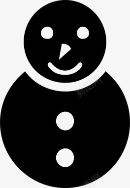 雪人雪人圣诞节图标图标