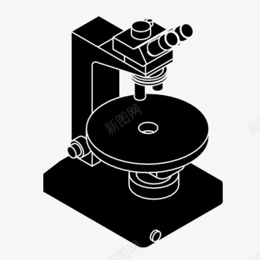 调查显微镜化学调查图标图标