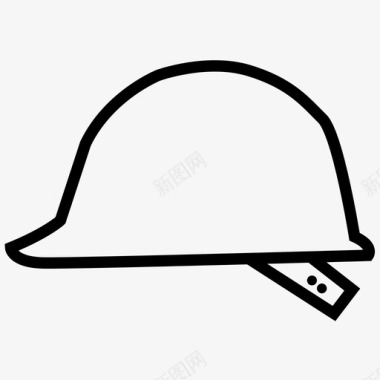 安全帽建筑车间图标图标