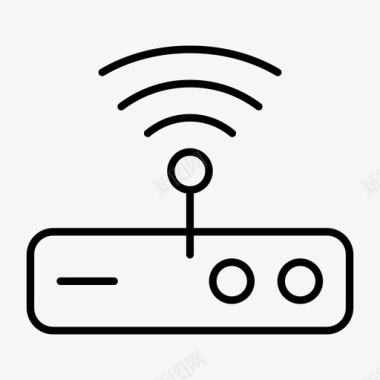 WIFI信号格wifi服务连接互联网图标图标