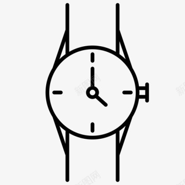 杠铃手表手表钟表奢侈品图标图标