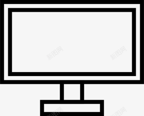 显示器支架显示器电脑家庭图标图标