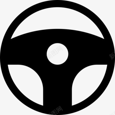 方向盘汽车驾驶图标图标