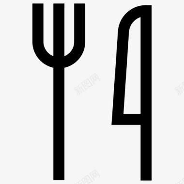 餐厅餐厅吃饭图标图标