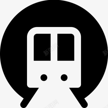 通勤地铁地铁通勤电动火车图标图标