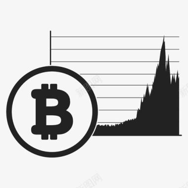 区块链加密货币比特币区块链图标图标