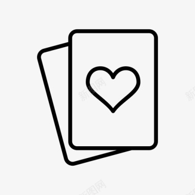 俱乐部心手卡赌博卡图标图标