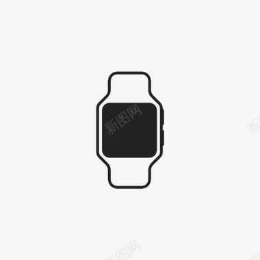 高清苹果素材智能手表苹果设备图标图标