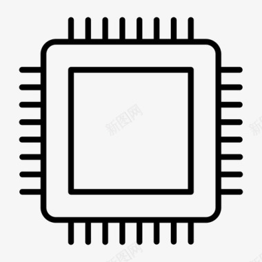 处理器处理器计算机硬件图标图标