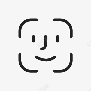高清苹果素材faceid苹果iphone图标图标
