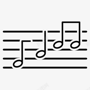 音符歌词颤音图标图标