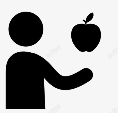 卖水果的苹果的be图标图标