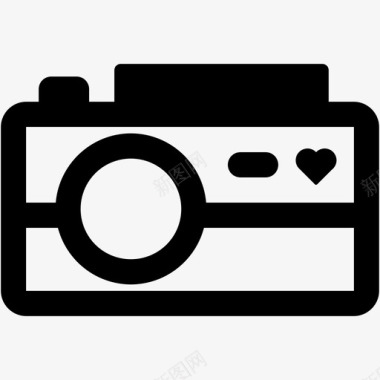 婚礼摄像机风景照片图标图标