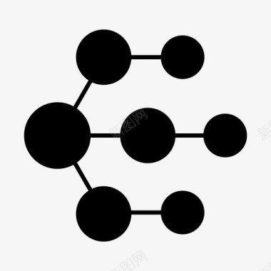 等级人际关系图表关系图标图标