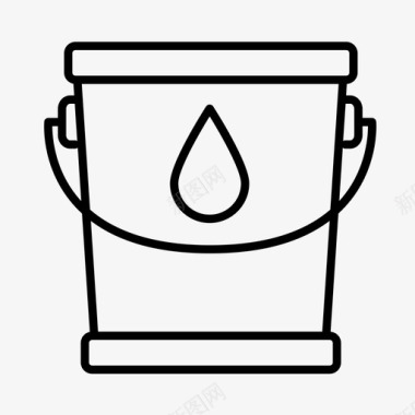 水桶生态学绿色能源图标图标