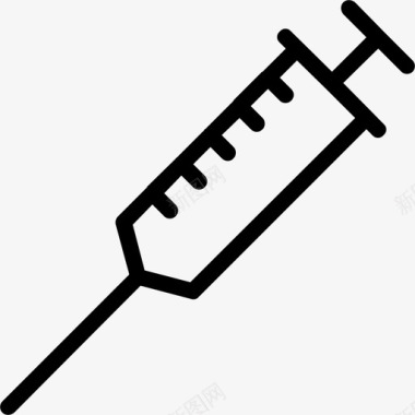 水痘疫苗注射器卫生注射图标图标