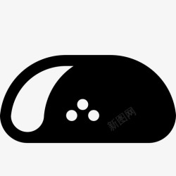 玉米壳玉米饼壳脆折叠图标高清图片