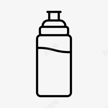 饮料瓶饮料瓶运动健身图标图标