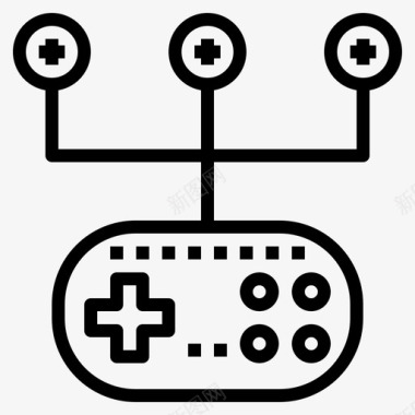 控制装置操纵杆控制台游戏图标图标