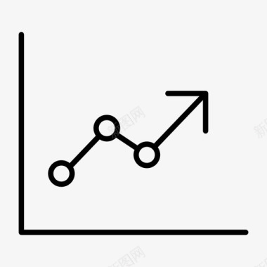 销售工作计划月度销售点曲线图图形图标图标