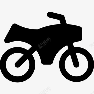 摩托车越野车极限摩托车图标图标