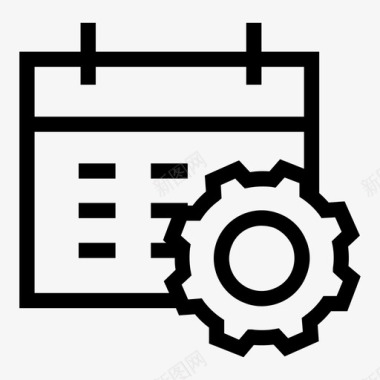 炫彩日历日历重心设置图标图标