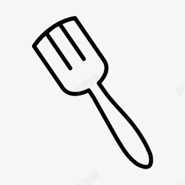 叉子吃东西的工具图标图标