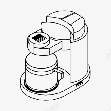京东小家电咖啡机早餐咖啡图标图标