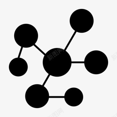 等级人际关系图表关系图标图标