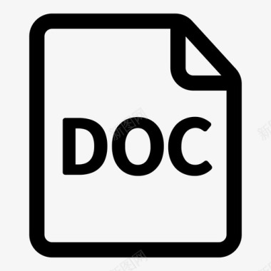 DOC文件doc文件docxmicrosoft图标图标