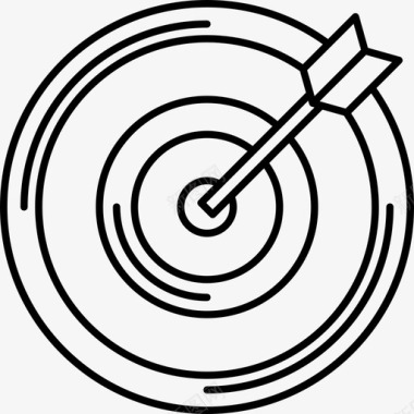 带箭武器运动型目标图标图标