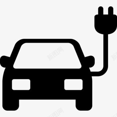 环保汽车交通工具汽车图标图标