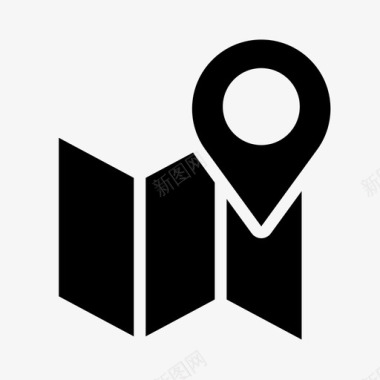 折线图PNG地图gps位置图标图标