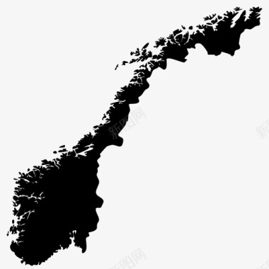 地理挪威国家欧洲图标图标
