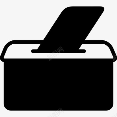 投票投票箱选举图标图标