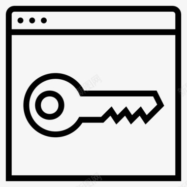 密码关键字工具图标图标