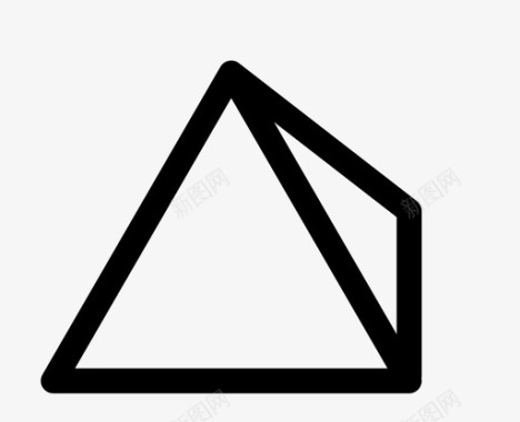 金字塔沙漠埃及图标图标