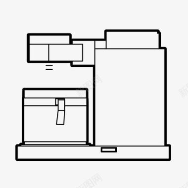 京东小家电咖啡机早餐咖啡图标图标