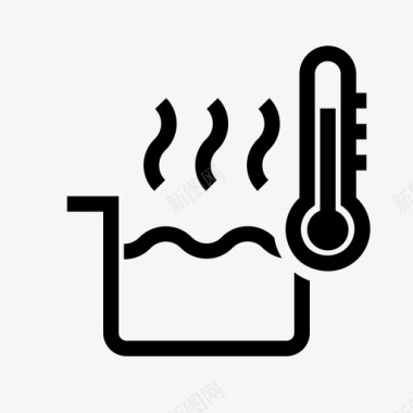 烹饪沸点开水火锅图标图标