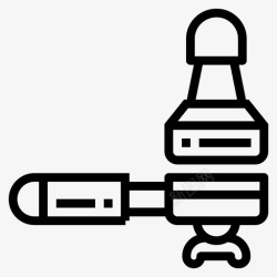 咖啡师的工具便携式过滤器咖啡师咖啡图标高清图片