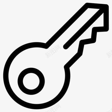 钥匙房钥匙扣房产图标图标