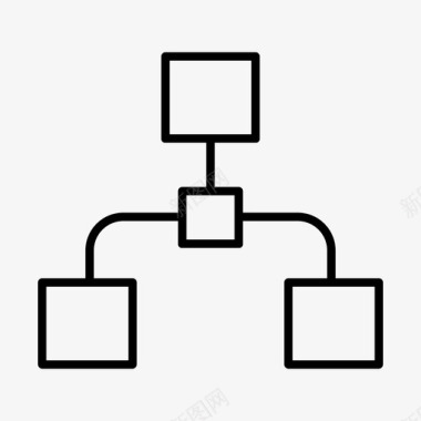 图表层次结构顺序图标图标