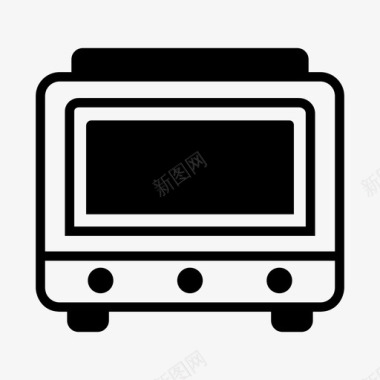 烤箱烹饪厨具图标图标